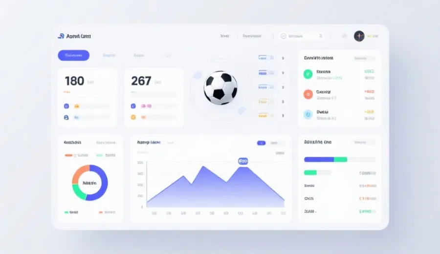 足球数据分析示意图